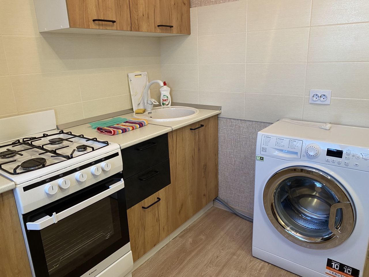 3-к. квартира, 60 м², 3 кровати